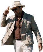 Above and Below Antonio Banderas White Cotton Jacket - Image 3